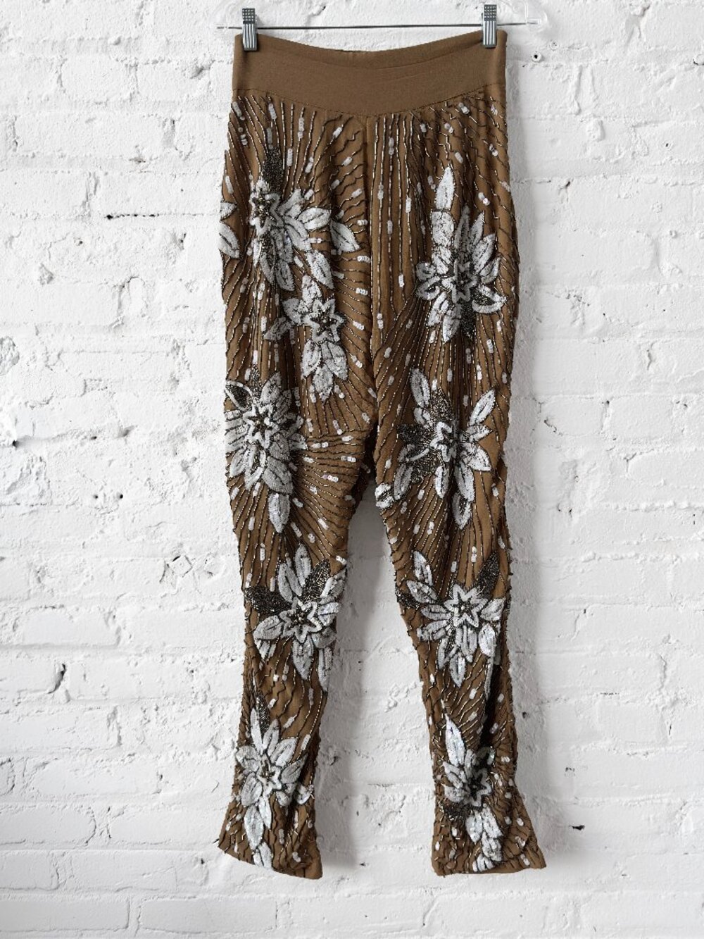 Rodarte harem pants with sequin